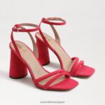 jp Sam Edelman 女性 起亜ブロックヒールサンダル ウルトラフクシア 4NFV0P122 履物