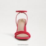 jp Sam Edelman 女性 起亜ブロックヒールサンダル ウルトラフクシア 4NFV0P122 履物 - Image 3