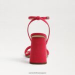 jp Sam Edelman 女性 起亜ブロックヒールサンダル ウルトラフクシア 4NFV0P122 履物 - Image 5