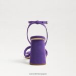 jp Sam Edelman 女性 起亜ブロックヒールサンダル ロイヤルオーキッド 4NFV0P119 履物 - Image 5