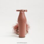 jp Sam Edelman 女性 野郎フェザーヒールサンダル シエナローズ 4NFV0P765 履物 - Image 5