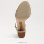 jp Sam Edelman 女性 野郎ブロックヒールサンダル チャイラテの特許 4NFV0P337 履物 - Image 6