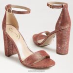 jp Sam Edelman 女性 野郎ブロックヒールサンダル ラストピンク 4NFV0P331 履物 - Image 7