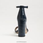 jp Sam Edelman 女性 野郎ブロックヒールサンダル 太平洋海軍 4NFV0P330 履物 - Image 5