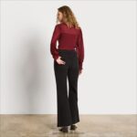 jp Sam Edelman 女性 長袖ジュリアントップ あかね色 4NFV0P1269 衣服 - Image 4