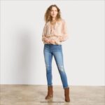 jp Sam Edelman 女性 長袖バーモントトップ クチナシ 4NFV0P1293 衣服