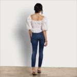 jp Sam Edelman 女性 長袖メドウトップ 白 4NFV0P1173 衣服 - Image 4