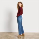 jp Sam Edelman 女性 長袖ヴァリックトップ あかね色 4NFV0P1248 衣服 - Image 4