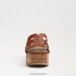 jp Sam Edelman 女性 開発プラットフォームサンダル サドル 4NFV0P546 履物 - Image 3