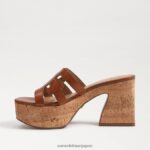 jp Sam Edelman 女性 開発プラットフォームサンダル サドル 4NFV0P546 履物 - Image 4