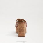 jp Sam Edelman 女性 開発プラットフォームサンダル サドル 4NFV0P546 履物 - Image 5