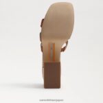 jp Sam Edelman 女性 開発プラットフォームサンダル サドル 4NFV0P546 履物 - Image 6
