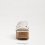 jp Sam Edelman 女性 開発プラットフォームサンダル 明るい白色 4NFV0P545 履物 - Image 3