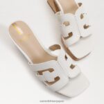 jp Sam Edelman 女性 開発プラットフォームサンダル 明るい白色 4NFV0P545 履物 - Image 7