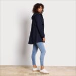 jp Sam Edelman 女性 雨のアノラック 海軍 4NFV0P1137 衣服 - Image 2