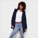 jp Sam Edelman 女性 雨のアノラック 海軍 4NFV0P1137 衣服