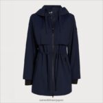 jp Sam Edelman 女性 雨のアノラック 海軍 4NFV0P1137 衣服 - Image 5