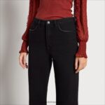 jp Sam Edelman 女性 高層ベイフレア 本当の黒 4NFV0P1249 衣服 - Image 3
