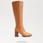 jp Sam Edelman 女性 elsy ニーハイブーツ カラメル 4NFV0P796 履物 - Image 2