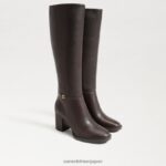 jp Sam Edelman 女性 elsy ニーハイブーツ セーブルブラウン 4NFV0P795 履物