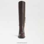 jp Sam Edelman 女性 elsy ニーハイブーツ セーブルブラウン 4NFV0P795 履物 - Image 3