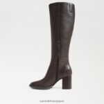 jp Sam Edelman 女性 elsy ニーハイブーツ セーブルブラウン 4NFV0P795 履物 - Image 4