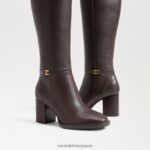 jp Sam Edelman 女性 elsy ニーハイブーツ セーブルブラウン 4NFV0P795 履物 - Image 7