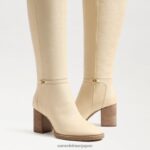jp Sam Edelman 女性 elsy ニーハイブーツ 卵殻 4NFV0P797 履物 - Image 7