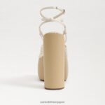 jp Sam Edelman 女性 GIA プラットフォームヒール モダンなアイボリー 4NFV0P698 履物 - Image 5