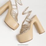 jp Sam Edelman 女性 GIA プラットフォームヒール 金箔 4NFV0P697 履物 - Image 7