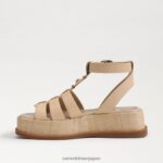 jp Sam Edelman 女性 naima プラットフォーム グラディエーター サンダル 濃厚なコニャック 4NFV0P601 履物 - Image 5