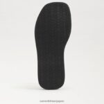 jp Sam Edelman 女性 naima プラットフォーム グラディエーター サンダル 黒い革 4NFV0P602 履物 - Image 6