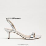 jp Sam Edelman 女性 rayelle キトゥンヒール ソフトシルバー 4NFV0P677 履物 - Image 2