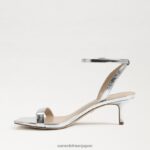 jp Sam Edelman 女性 rayelle キトゥンヒール ソフトシルバー 4NFV0P677 履物 - Image 4