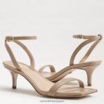 jp Sam Edelman 女性 rayelle キトゥンヒール ソフトベージュ 4NFV0P681 履物 - Image 7