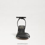 jp Sam Edelman 女性 rayelle キトゥンヒール ブラックパテント 4NFV0P682 履物 - Image 3