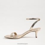 jp Sam Edelman 女性 rayelle キトゥンヒール 金箔 4NFV0P678 履物 - Image 4