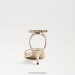 jp Sam Edelman 女性 rayelle キトゥンヒール 金箔 4NFV0P678 履物 - Image 5