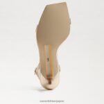 jp Sam Edelman 女性 rayelle キトゥンヒール 金箔 4NFV0P678 履物 - Image 6