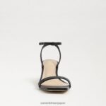 jp Sam Edelman 女性 rayelle キトゥンヒール 黒い革 4NFV0P679 履物 - Image 3