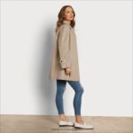 jp Sam Edelman 女性 SB スウィング トレンチコート 白樺 4NFV0P1118 衣服 - Image 2