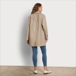 jp Sam Edelman 女性 SB スウィング トレンチコート 白樺 4NFV0P1118 衣服 - Image 4