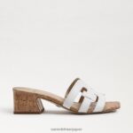 jp Sam Edelman 女性 winslow ミュールヒール 明るい白色 4NFV0P354 履物 - Image 2