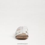 jp Sam Edelman 女性 winslow ミュールヒール 明るい白色 4NFV0P354 履物 - Image 3
