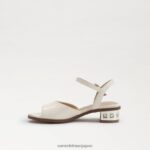 jp Sam Edelman 子供たち アイビーブロックヒールサンダル 磁器 4NFV0P1038 履物 - Image 4