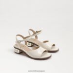 jp Sam Edelman 子供たち アイビーブロックヒールサンダル 磁器 4NFV0P1038 履物