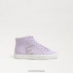 jp Sam Edelman 子供たち エイボン ハイトップ スニーカー ミスティライラック 4NFV0P1043 履物 - Image 2