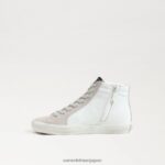 jp Sam Edelman 子供たち エイボン ハイトップ スニーカー 白いユリ 4NFV0P1042 履物 - Image 4