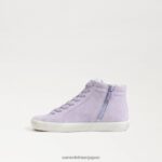jp Sam Edelman 子供たち エイボン ハイトップ スニーカー ミスティライラック 4NFV0P1043 履物 - Image 4