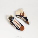 jp Sam Edelman 子供たち エイボン ハイトップ スニーカー エッグシェルマルチ 4NFV0P1041 履物 - Image 7